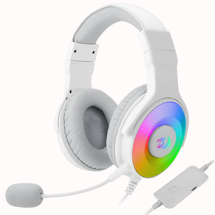 Redragon-H350-White-Rgb-Gaming-Headset-Front