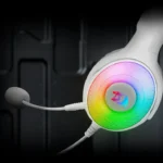 Redragon H350 White Pandora RGB 50mm Gaming Headset - Image 4