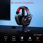 Redragon H376 Aurora In-Line Control Wired Gaming Headset - Image 2