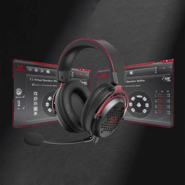 Redragon H386 Diomedes 7.1 Surround Sound 53mm Wired Gaming Headset - Image 9