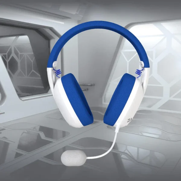 Redragon H848 IRE Blue 3-Mode Wireless Lightweight Gaming Headset - Image 2