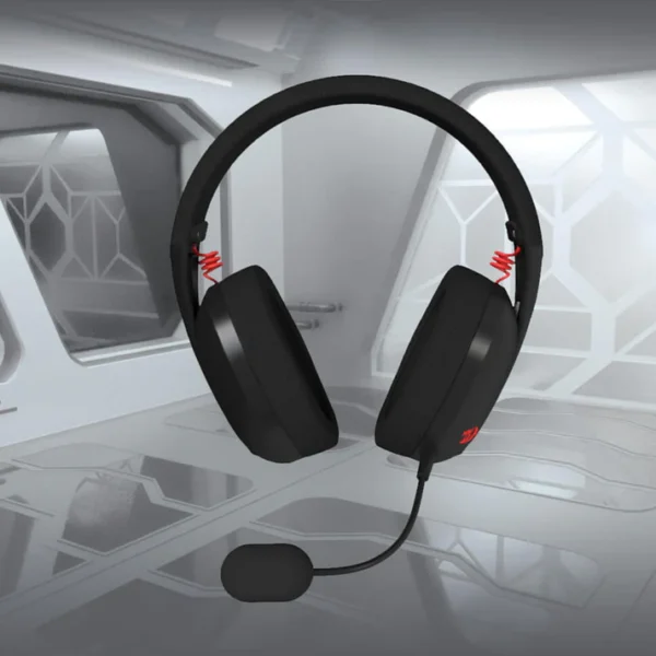 Redragon H848 IRE Wireless Gaming Headset with Detachable Mic - Image 2