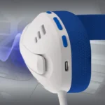 Redragon H848 IRE Blue 3-Mode Wireless Lightweight Gaming Headset - Image 3