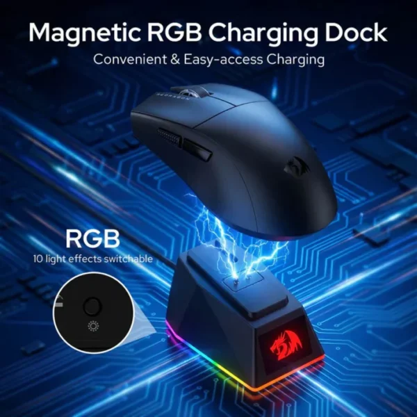 Redragon KING M999 ULT 1KHz Wireless Gaming Mouse - Image 5