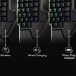 Redragon K585 One-Handed RGB Gaming Keypad with Blue Switches - Image 7