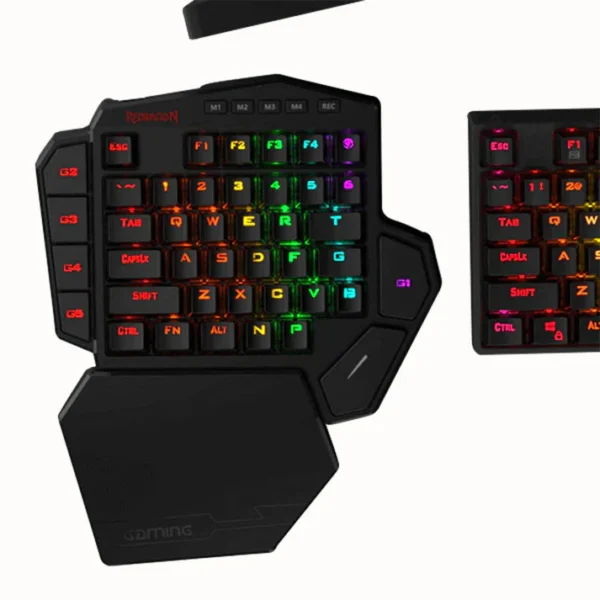 Redragon K585 One-Handed RGB Gaming Keypad with Blue Switches - Image 2