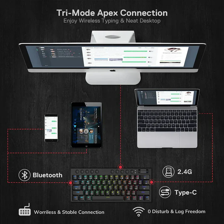 Redragon-K632-PRO-HORUS-Wireless-RGB-Mechanical-Keyboard-3-Modes
