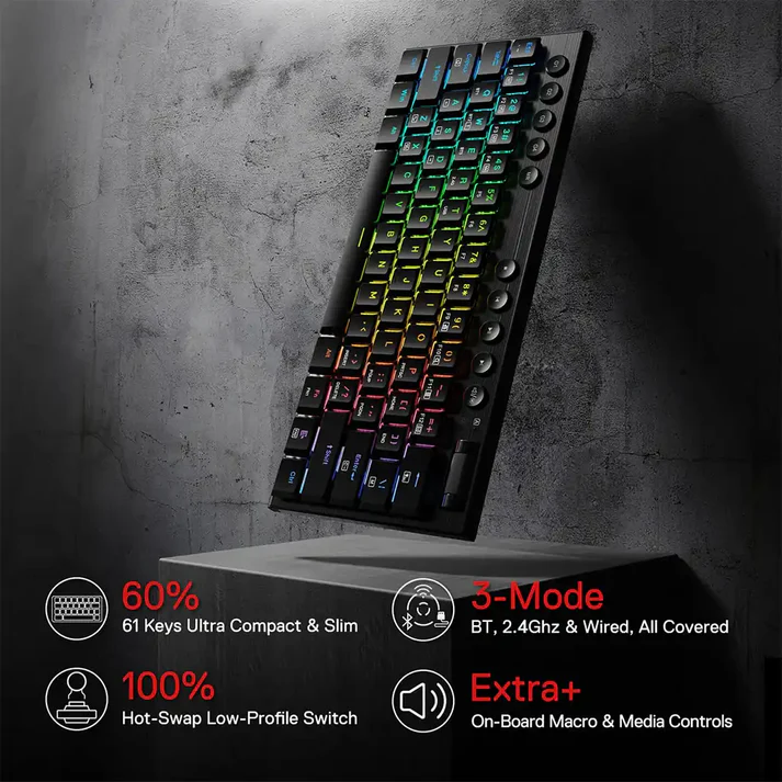 Redragon-K632-PRO-HORUS-Wireless-RGB-Mechanical-Keyboard-Features