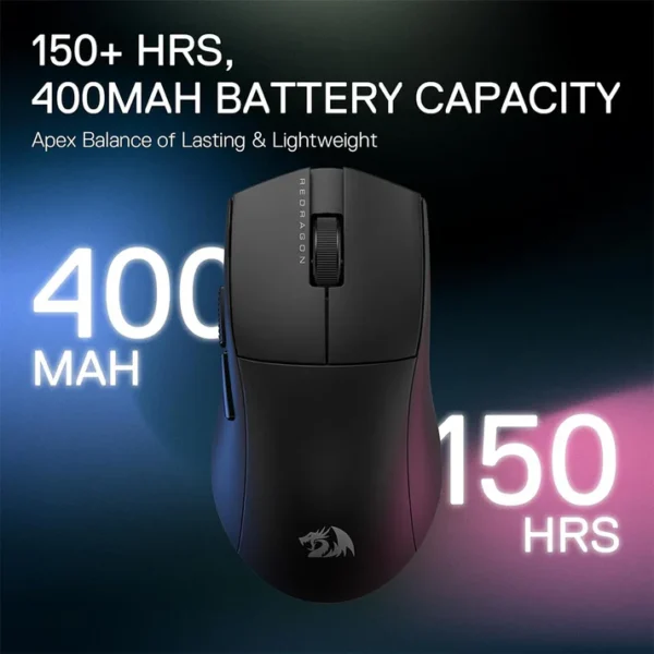 Redragon KING M916 PRO-1K Wireless 26K DPI Gaming Mouse - Image 3