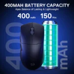Redragon KING M916 STD-1K Wireless 12K DPI Gaming Mouse - Image 5
