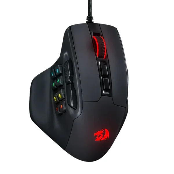 Redragon M811 Aatrox RGB MMO Gaming Mouse 12400 DPI - Image 2