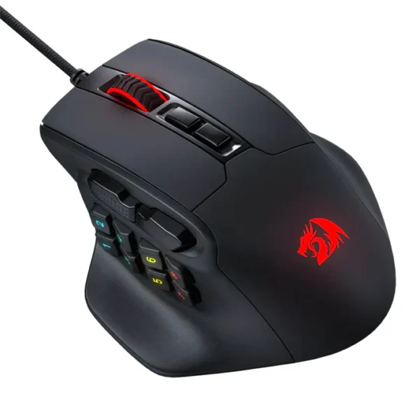 Redragon M811 Aatrox RGB MMO Gaming Mouse 12400 DPI - Image 3