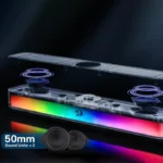 Redragon GS515 Neo RGB Wireless 2.0 Stereo Soundbar - Image 7