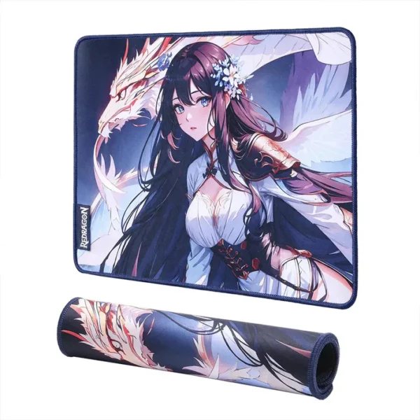 Redragon P046 Dark Blue Anime Anti-Slip Gaming Mouse Pad - Image 2