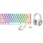 Redragon S129W RGB Keyboard Mouse Headset Combo 3-in-1