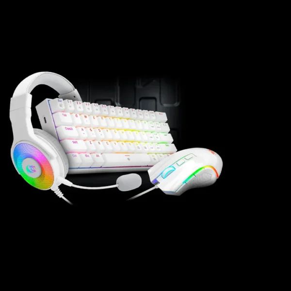 Redragon S129W RGB Keyboard Mouse Headset Combo 3-in-1 - Image 10