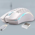 Redragon M808W-KS White Storm Pro Wireless Gaming Mouse - Image 4