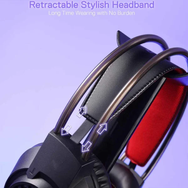 Redragon H231 Scream RGB Gaming Headset with 360° Adjustable Mic - Image 5