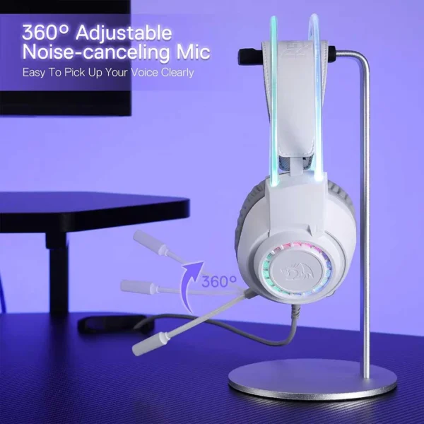 Redragon H231W Scream Wired Gaming Headset with Noise Cancelling Mic - Image 5