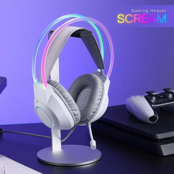Redragon H231W Scream Wired Gaming Headset with Noise Cancelling Mic - Image 2