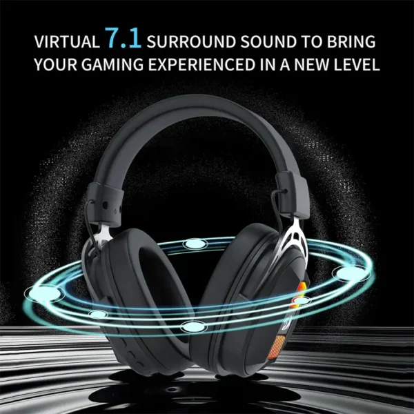 Redragon H375 Sparda RGB 7.1 Surround Sound Wired Gaming Headset - Image 5
