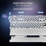Redragon K673 Ucal Pro WB 3-Mode Wireless RGB Mechanical Gaming Keyboard - Image 5