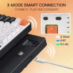 Redragon K689 Wyvern Pro RGB Wireless 104-Key Mechanical Gaming Keyboard - Image 5