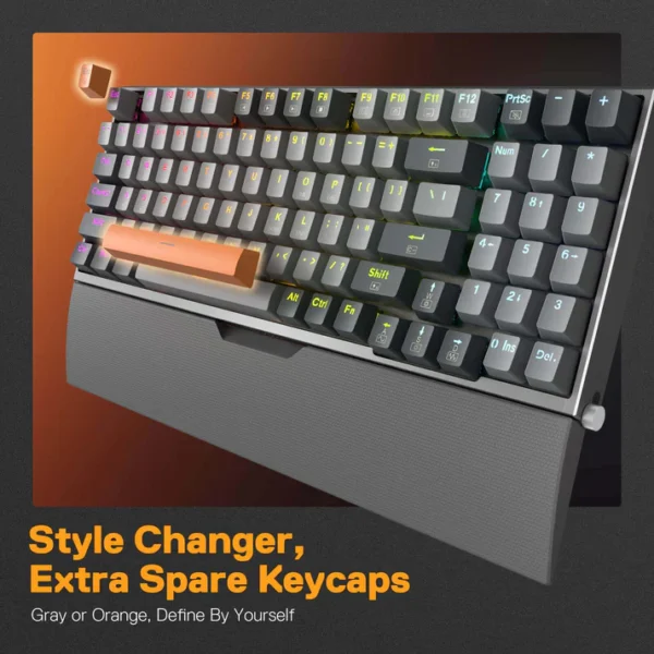 Redragon K648GG-RGB Olaf Wired Mechanical Gaming Keyboard - Image 5