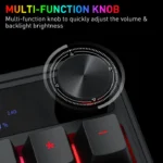 Redragon Volcano K526 PRO 104 Keys Mechanical Feel Gaming Keyboard - Image 9