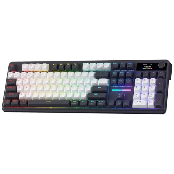 Redragon Terraflare K762 Pro Wireless Mechanical Gaming Keyboard with LED Screen - Image 2