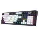 Redragon Terraflare K762 Pro Wireless Mechanical Gaming Keyboard with LED Screen