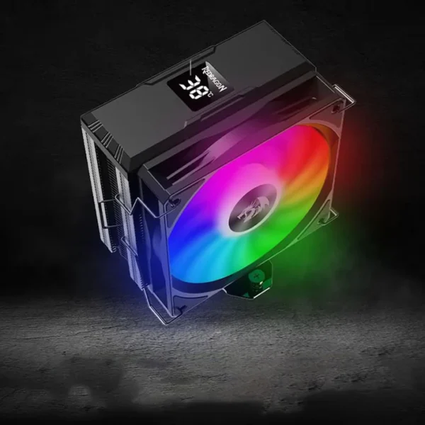 Redragon CC-1013 ARGB CPU Air Cooler with Digital Temperature Display - Image 4
