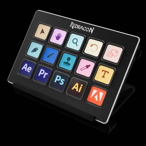 Redragon SS-550 Streamcraft Stream Deck 15 Customizable LCD Keys - Image 4