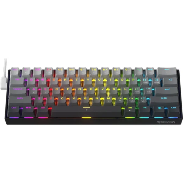 Redragon K617 FIZZ 60% Rapid Trigger Wired Magnetic Switch Gaming Keyboard - Image 2